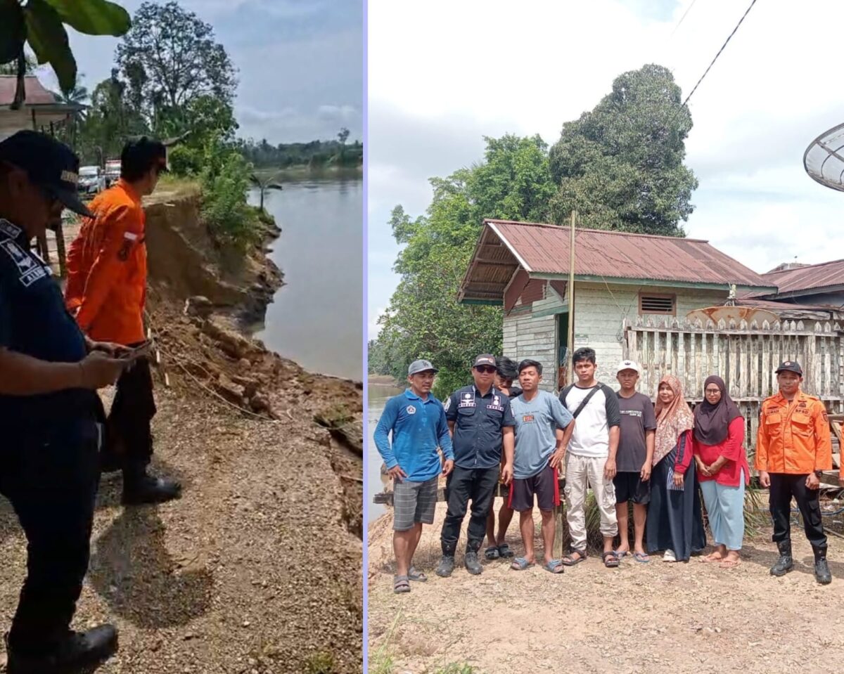 Badan Penanggulangan Bencana Daerah, Menyambangi lokasi Pasca Longsor Susulan. Ditumbit Melayu, kecamatan Teluk bayur